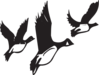 Geese Taking Off Clip Art